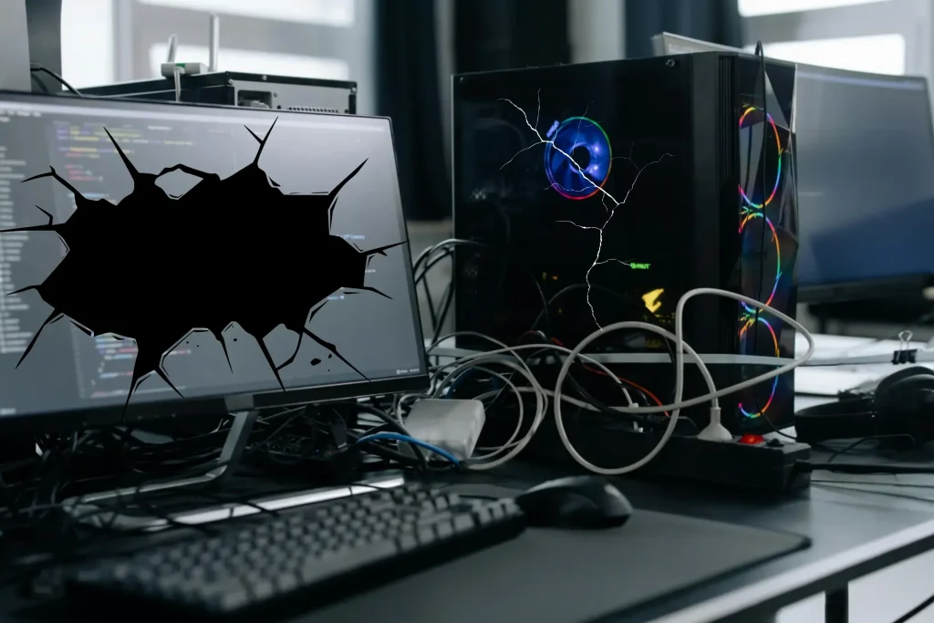 폐기된 컴퓨터 수거