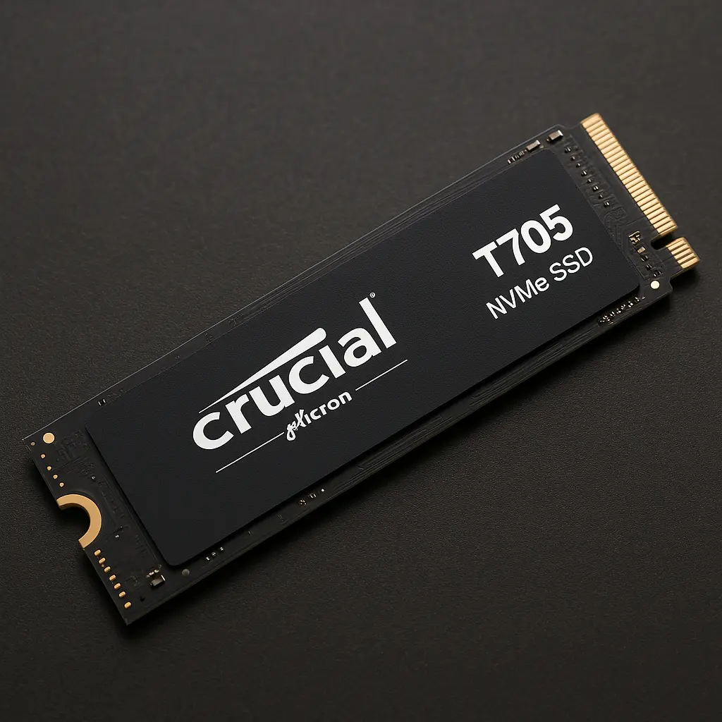 마이크론 크루셜 T705 NVMe SSD 